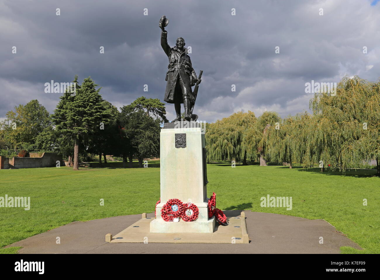War Memorial, Radnor Gardens, Twickenham, London Borough of Richmond upon Thames, England, Great