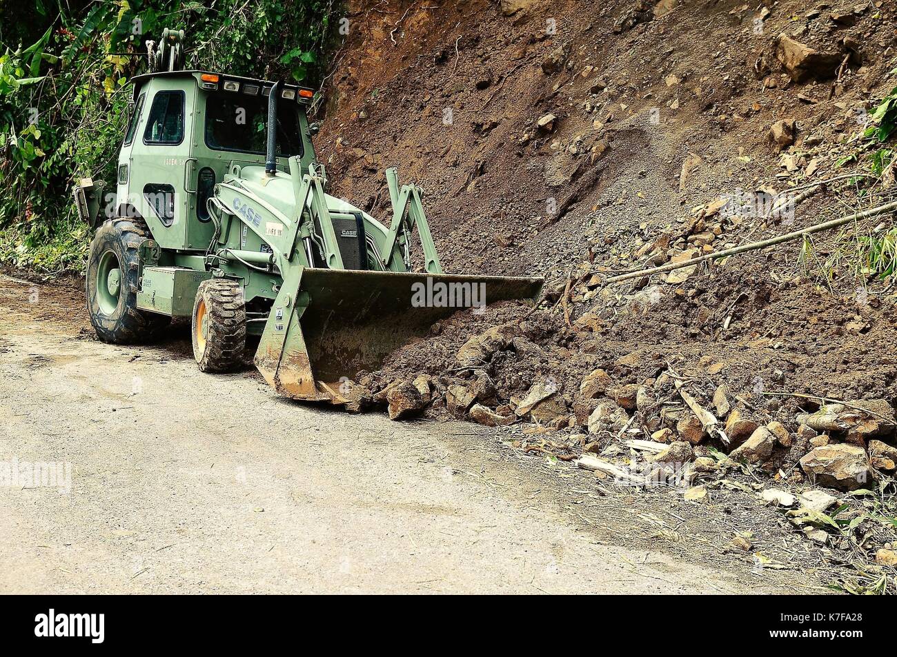 Road Clearance Stock Photo