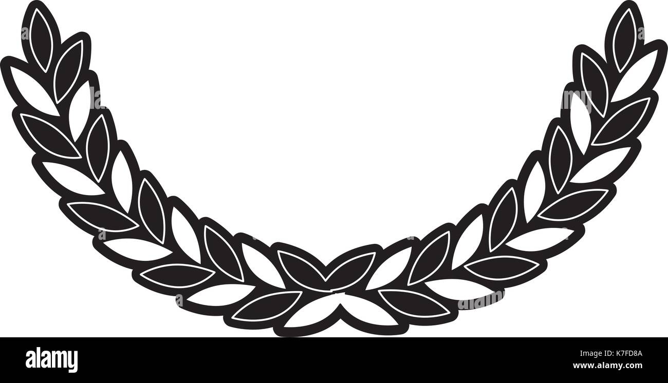 olive medium arch in monochrome silhouette Stock Vector Image & Art - Alamy