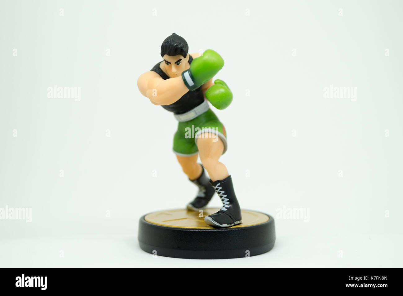 Nintendo Super Smash Bros Amiibo Collection Figure Little Mac Stock Photo -  Alamy