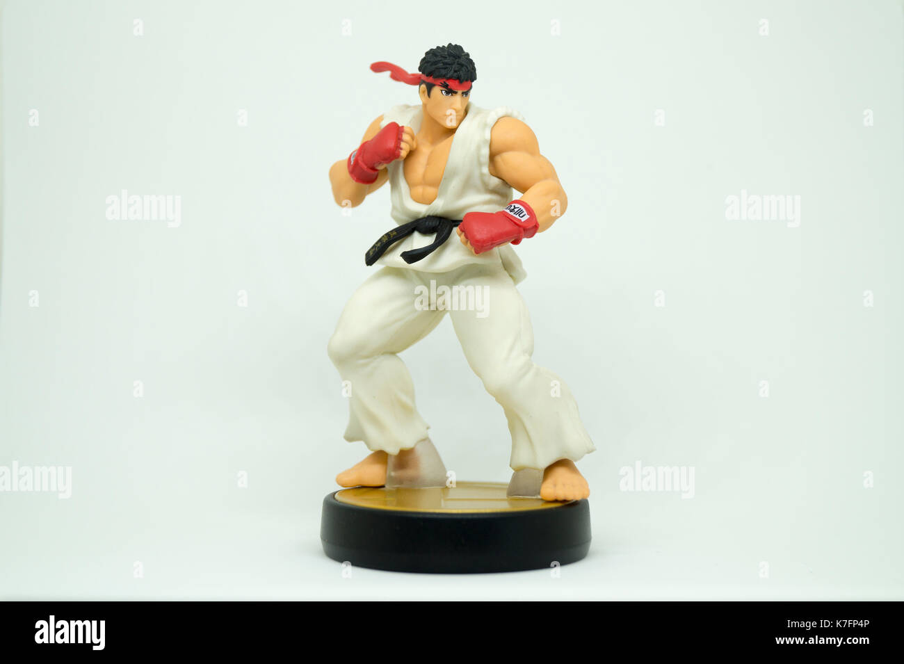 Nintendo Super Smash Bros Amiibo Collection Figure Ryu Stock Photo - Alamy