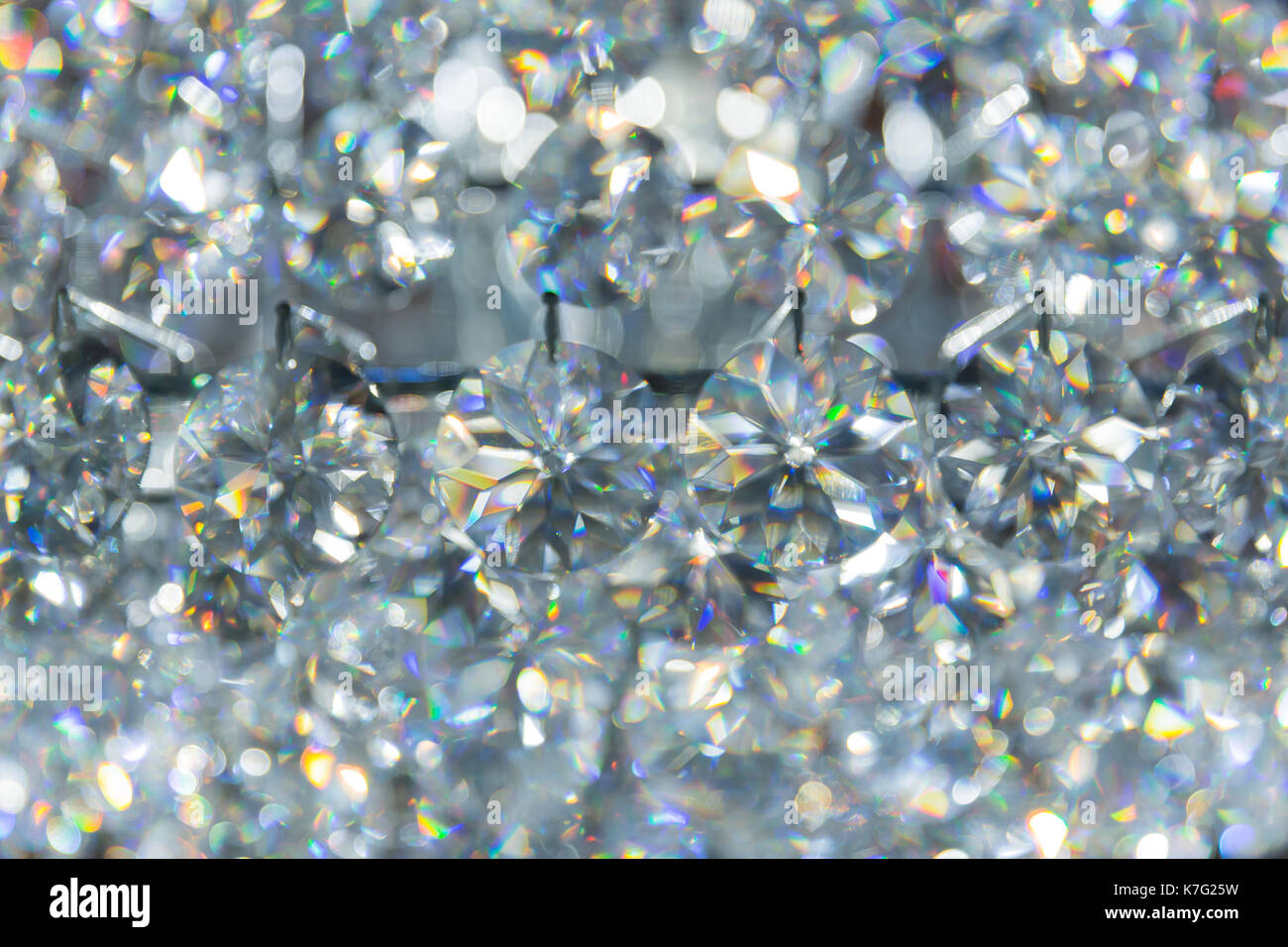 refection caustic of diamond crystal jewel light reflect blur pattern