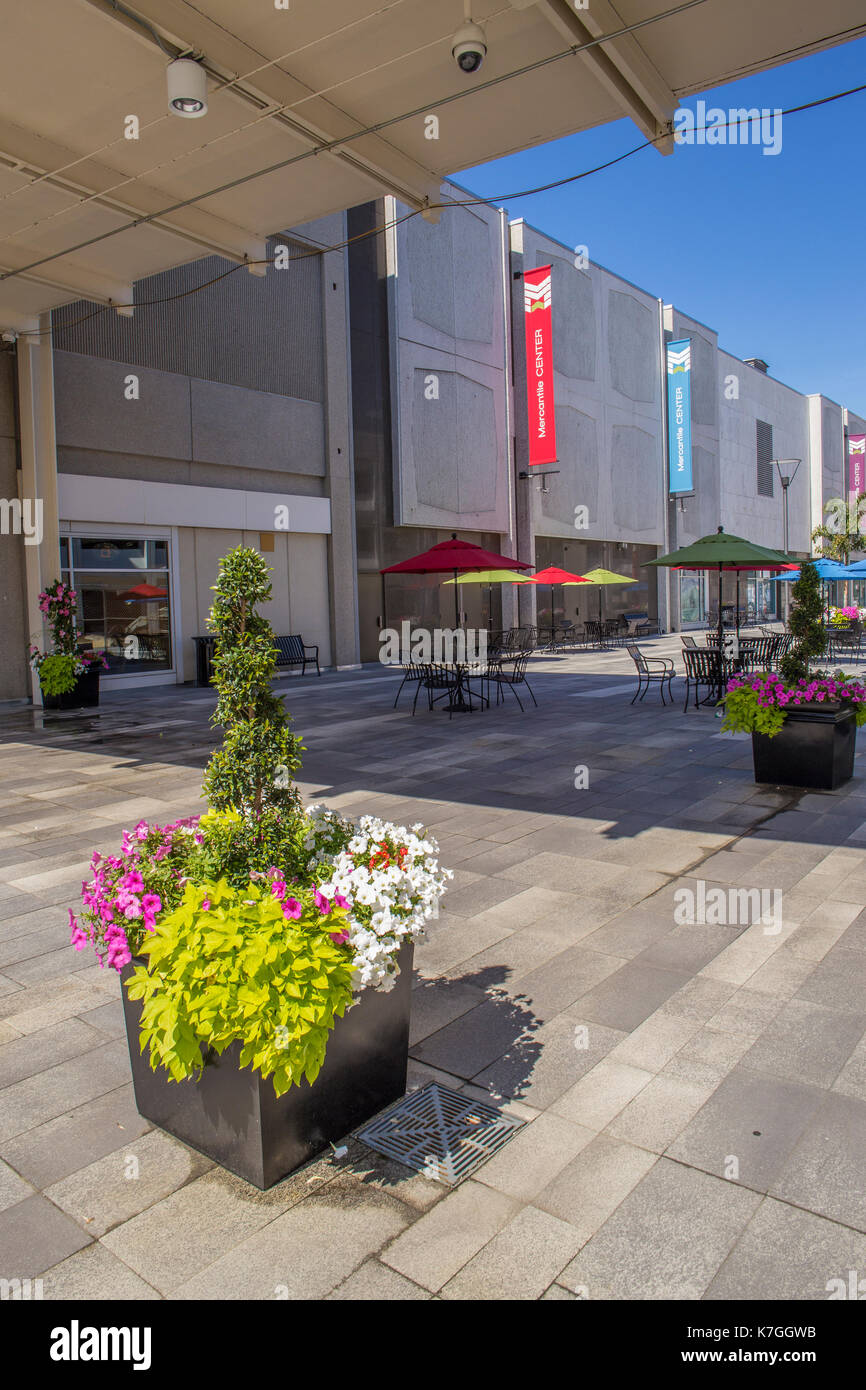 Mercantile Center in downtown Worcester, MA Stock Photo Alamy