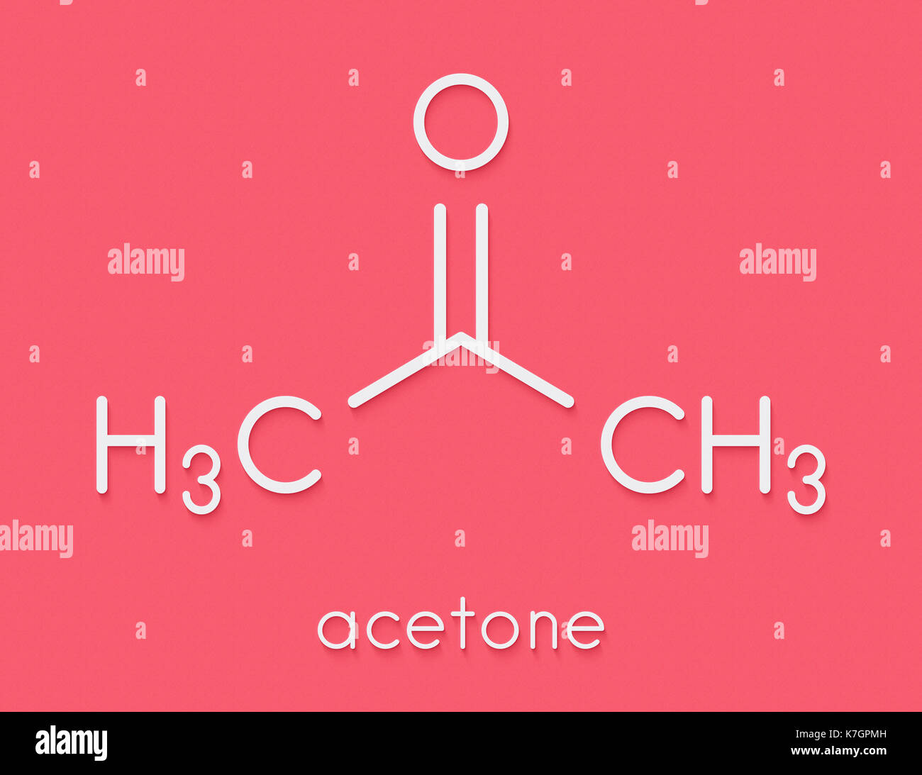 Acetone Solvent Molecule. Organic Solvent Used in Nail Polish Remover.  Skeletal Formula Stock Vector - Illustration of chemistry, aceton: 239581748