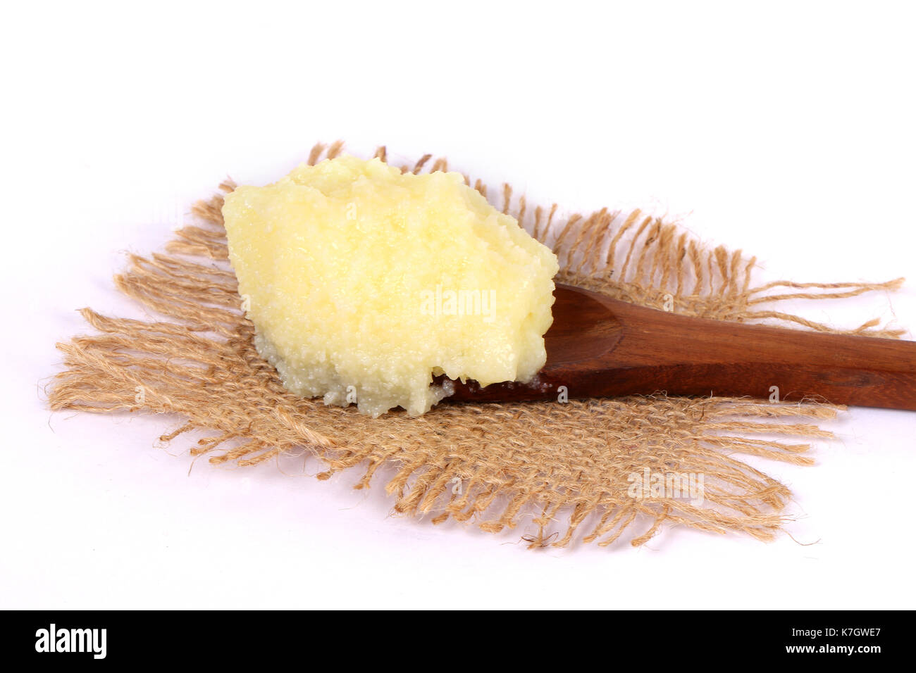 Desi ghee or clariified liquid butter, cooking oil, pure ghee Stock