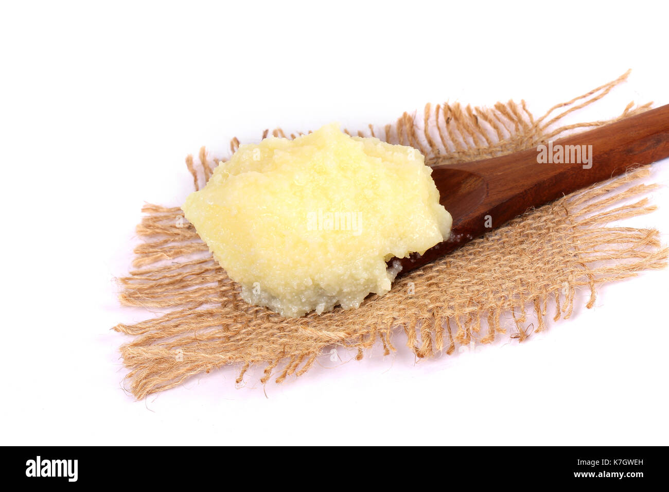 Desi ghee or clariified liquid butter, cooking oil, pure ghee Stock