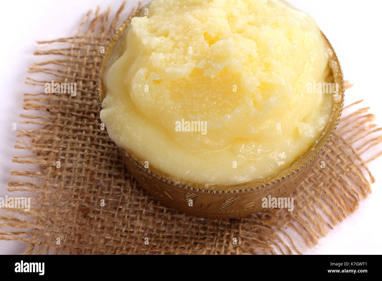 Desi ghee or clariified liquid butter, cooking oil, pure ghee Stock ...