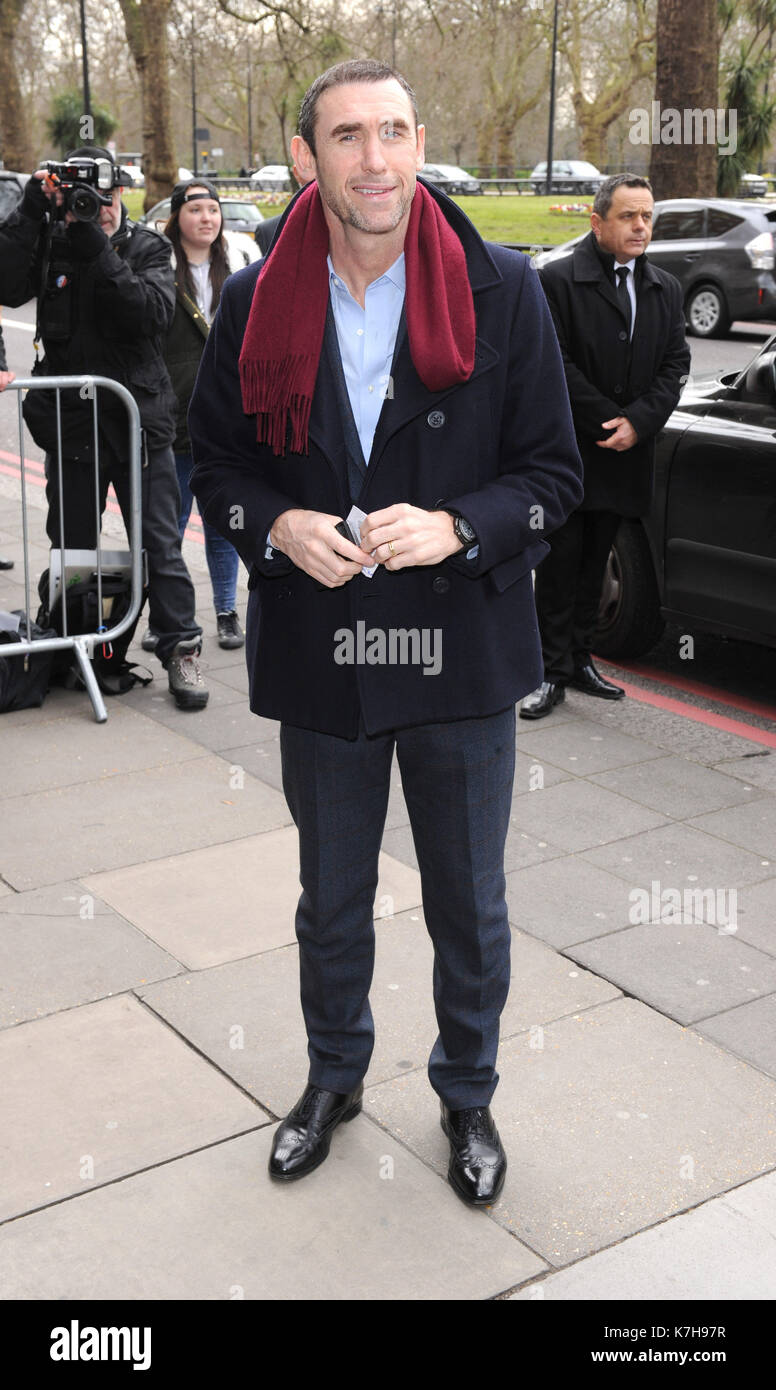 Photo Must Be Credited ©Kate Green/Alpha Press 079965 08/03/2016 Martin Keown The Tric Awards 2016 Grosvenor House London Stock Photo