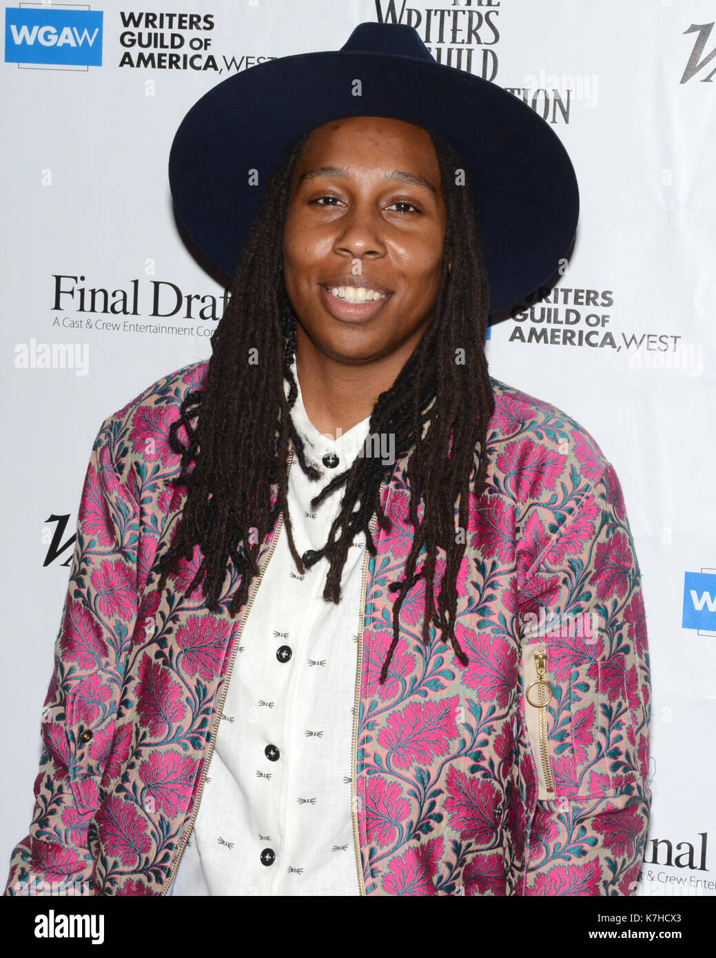 Lena Waithe attends WGAW's Sublime Primetime 2017 Panel Discussion Emmy-nominated writers Writers Guild Theater September 15,2016 Beverly Hills,California. Stock Photo