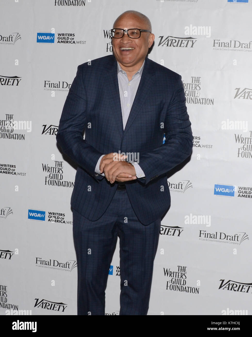 Larry Wilmore attends WGAW's Sublime Primetime 2017 Panel Discussion Emmy-nominated writers Writers Guild Theater September 15,2016 Beverly Hills,California. Stock Photo