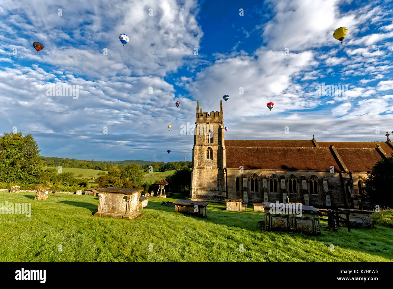 Horningsham, Wiltshire, UK.16th September, 2017.Perfect weather ...