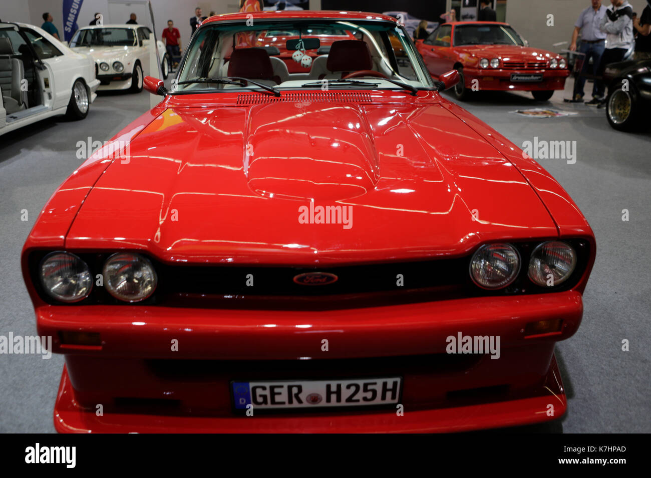 Frankfurt Germany 15th September 2017 A 1972 Ford Capri I Is frankfurt-germany-15th-september-2017-a-1972-ford-capri-i-is
