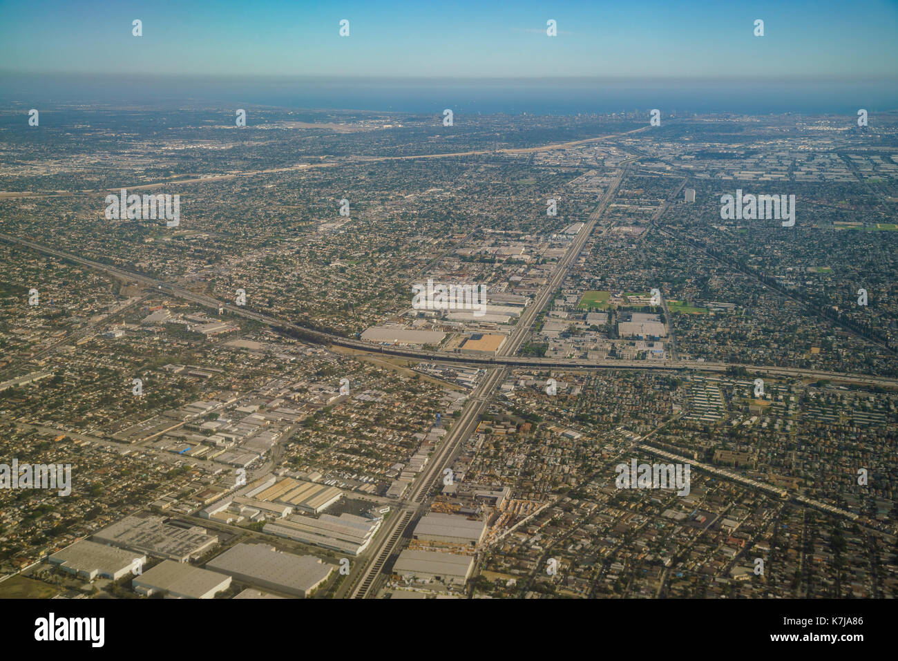 Compton california downtown hi-res stock photography and