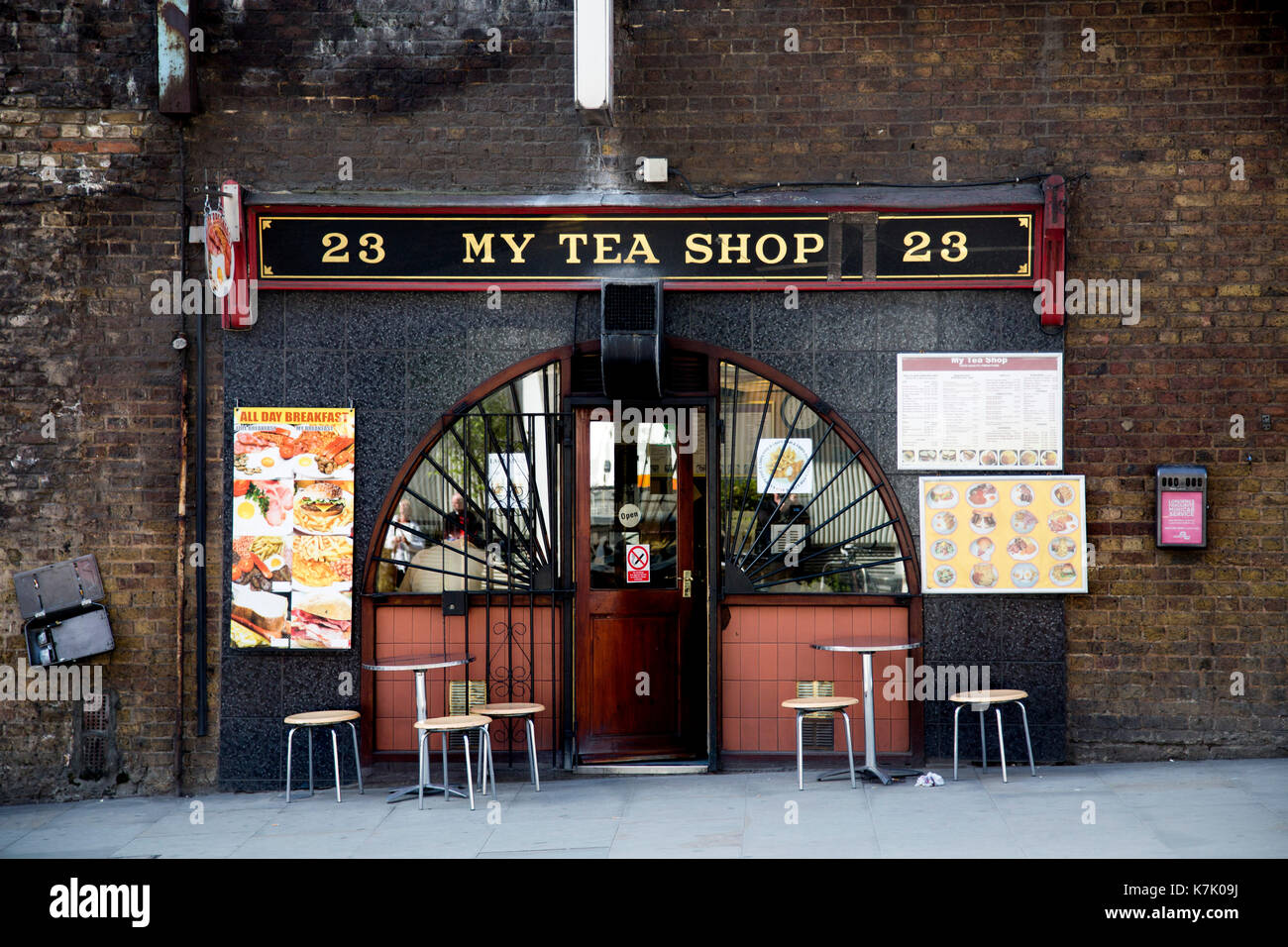 My Tea Shop Borough Market Stock Photo Alamy