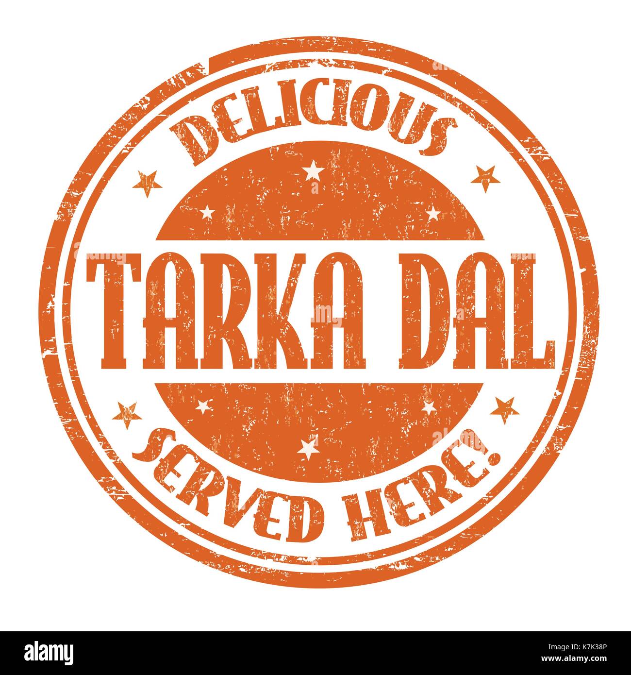 Tarka Dal sign or stamp on white background, vector illustration Stock Vector