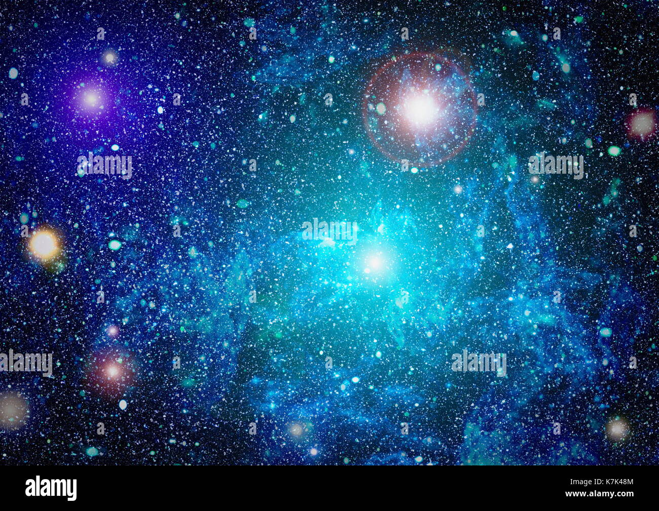 High Definition Star Field Background Starry Outer Space