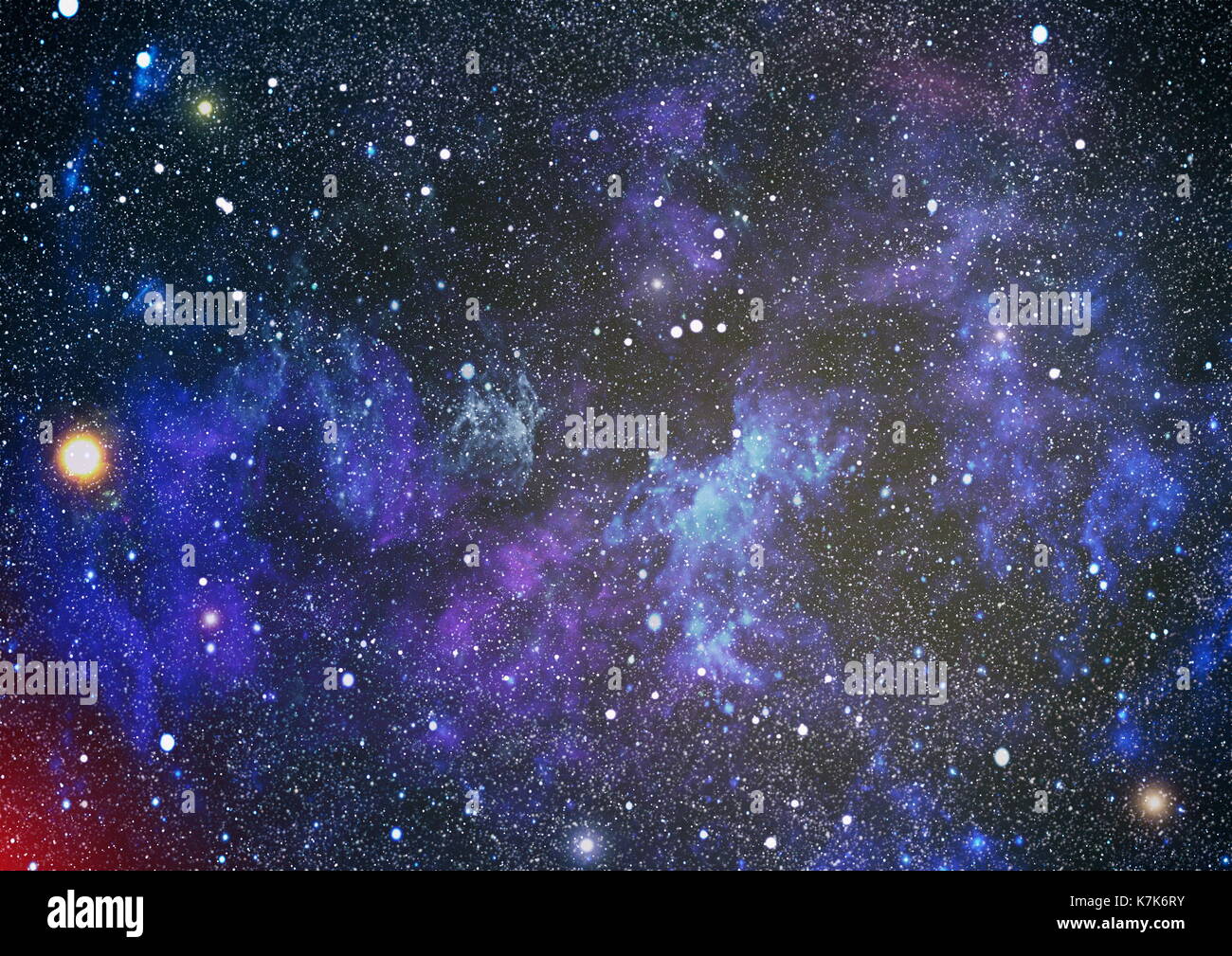 High Definition Star Field Background Starry Outer Space Background