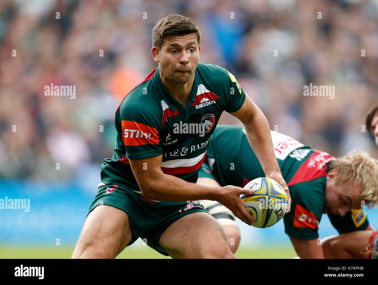 Leicester Tigers Ben Youngs During The Aviva Premiership Match At leicester-tigers-ben-youngs-during-the-aviva-premiership-match-at