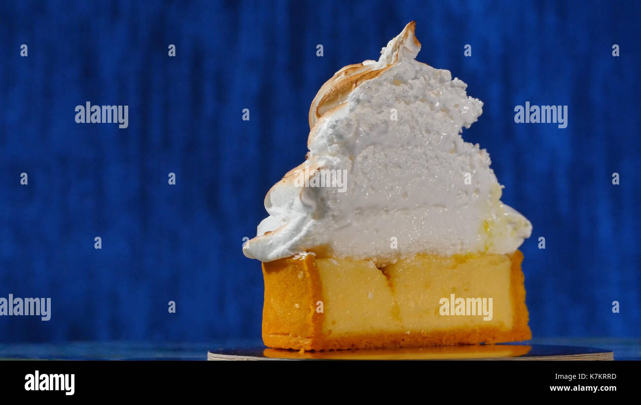 Whipped cream. White cream on the cake closeup Stock Photo Alamy