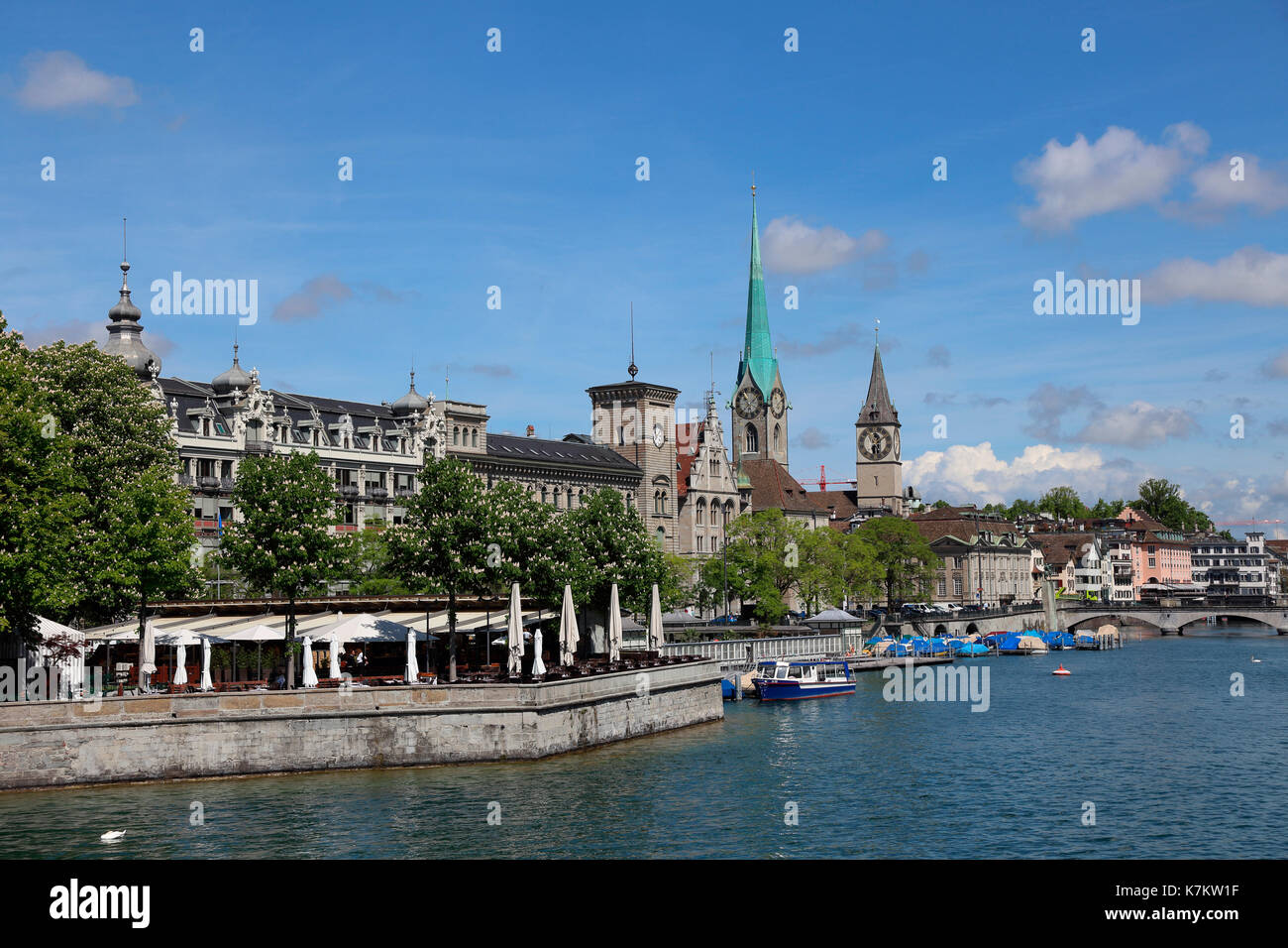 Switzerland Zurich Stock Photo