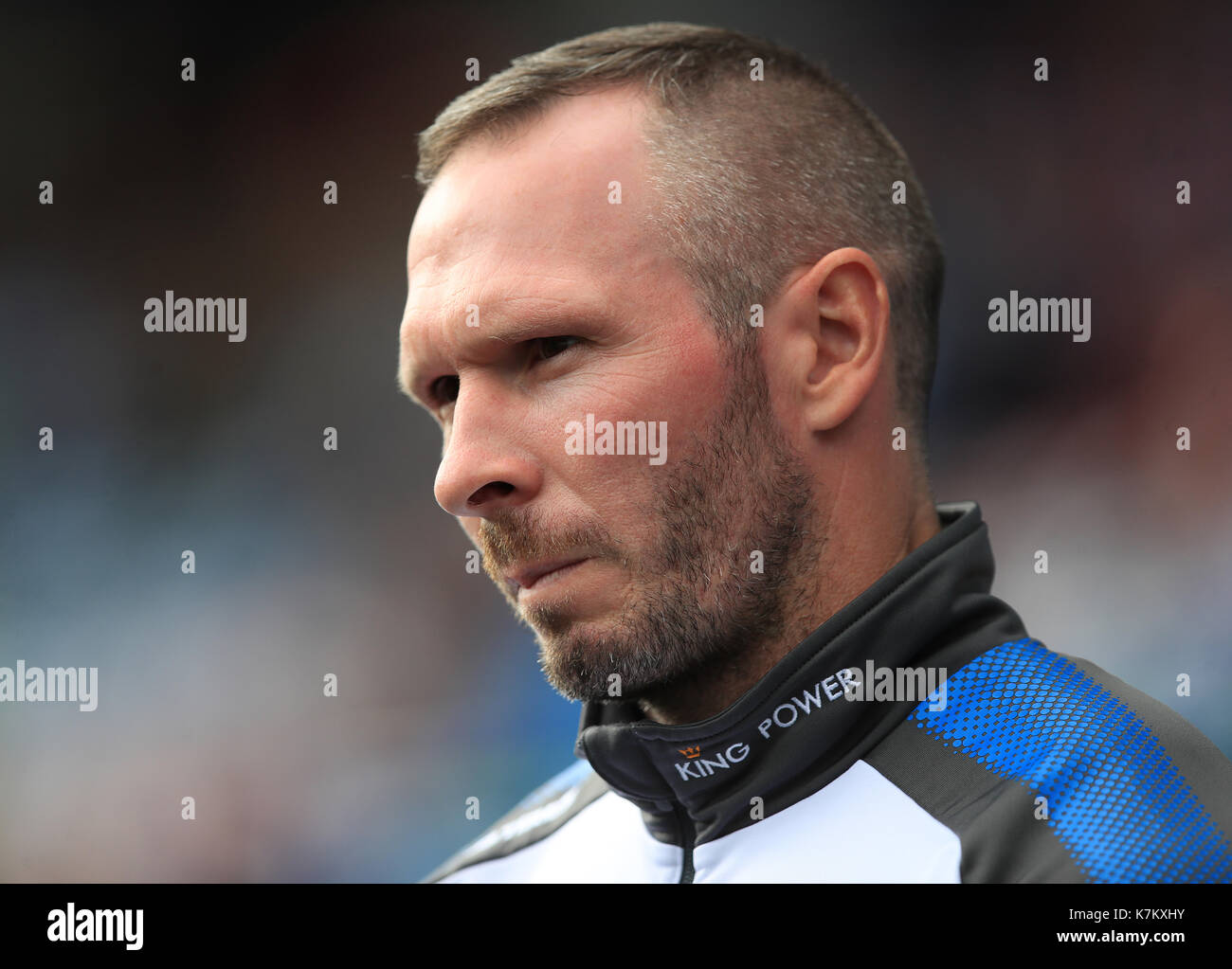 Leicester City assistant manager Michael Appleton during the Premier ...
