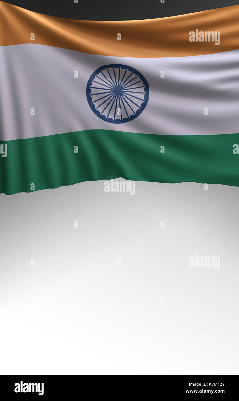 flag India render, Indian Flag (3D Render Stock Photo - Alamy