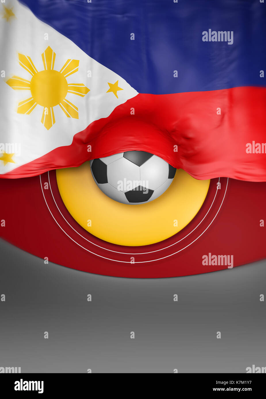 Flag Philippines Seal, Philippine Flag (3D Render Stock Photo Alamy