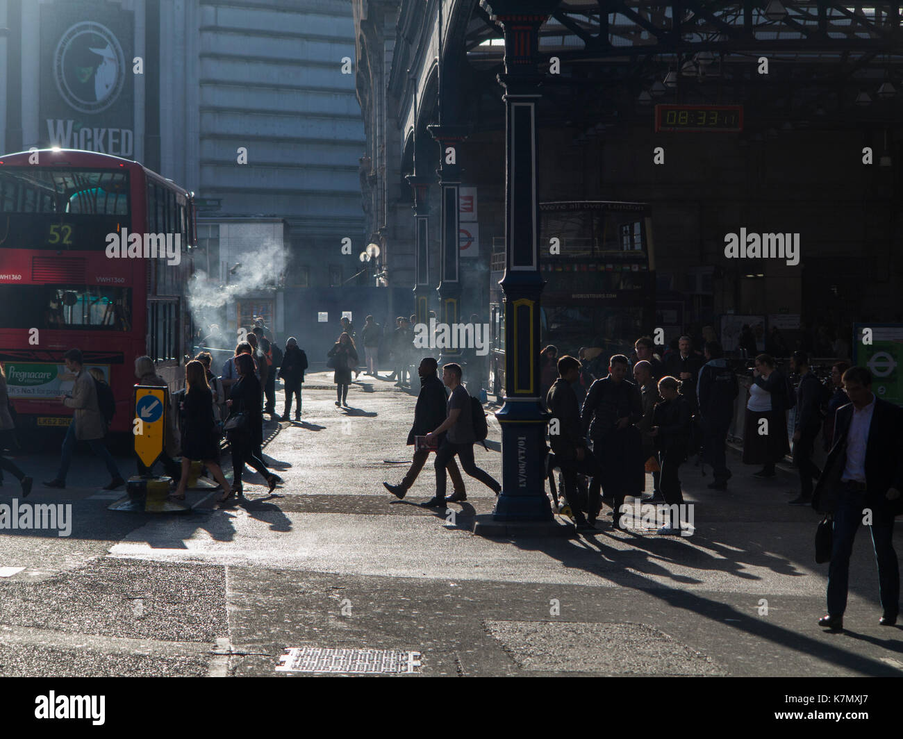 Man vaping in a train hi-res stock photography and images