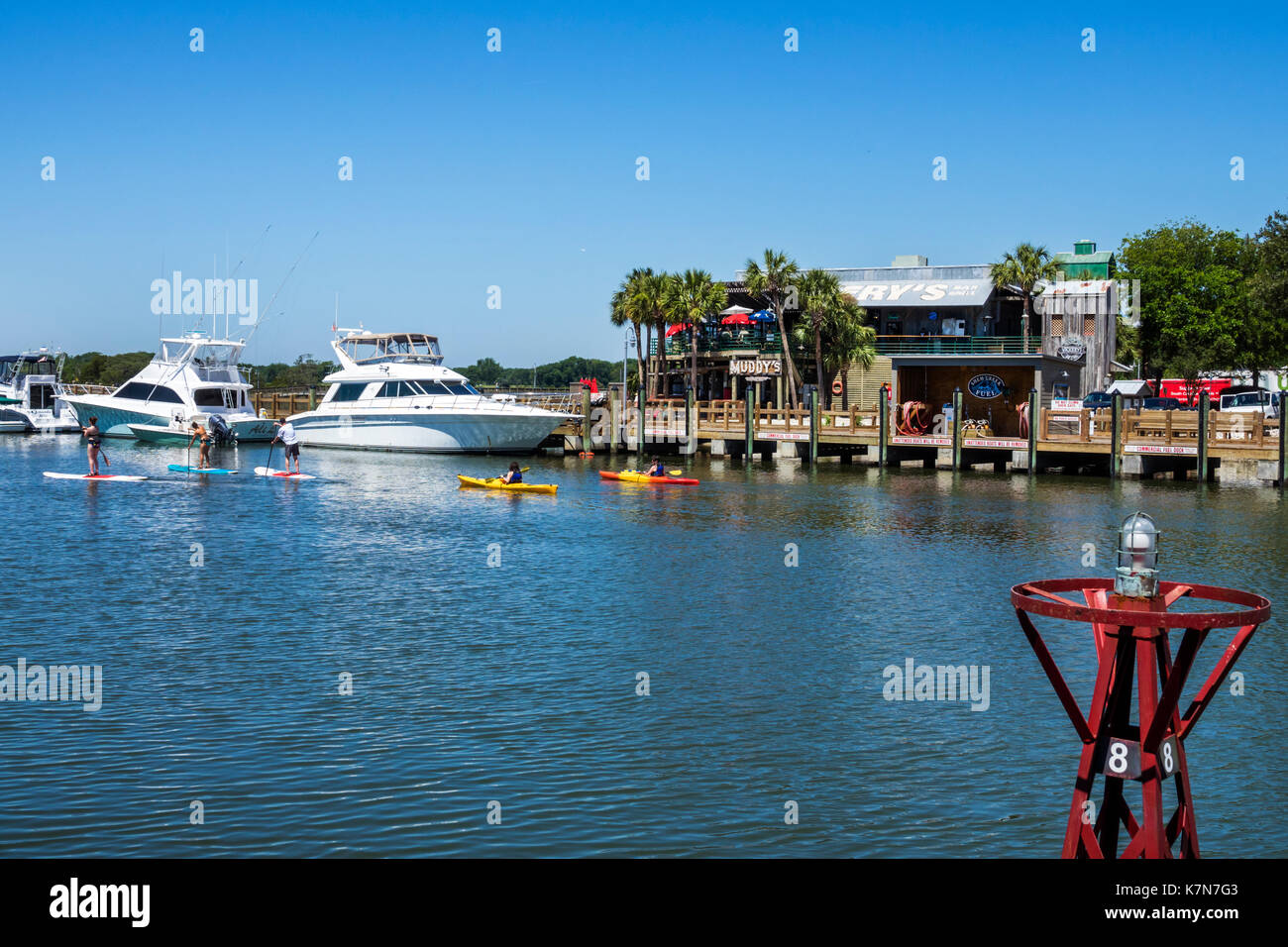 Shem Creek Waterfront High Resolution Stock Photography and Images - Alamy