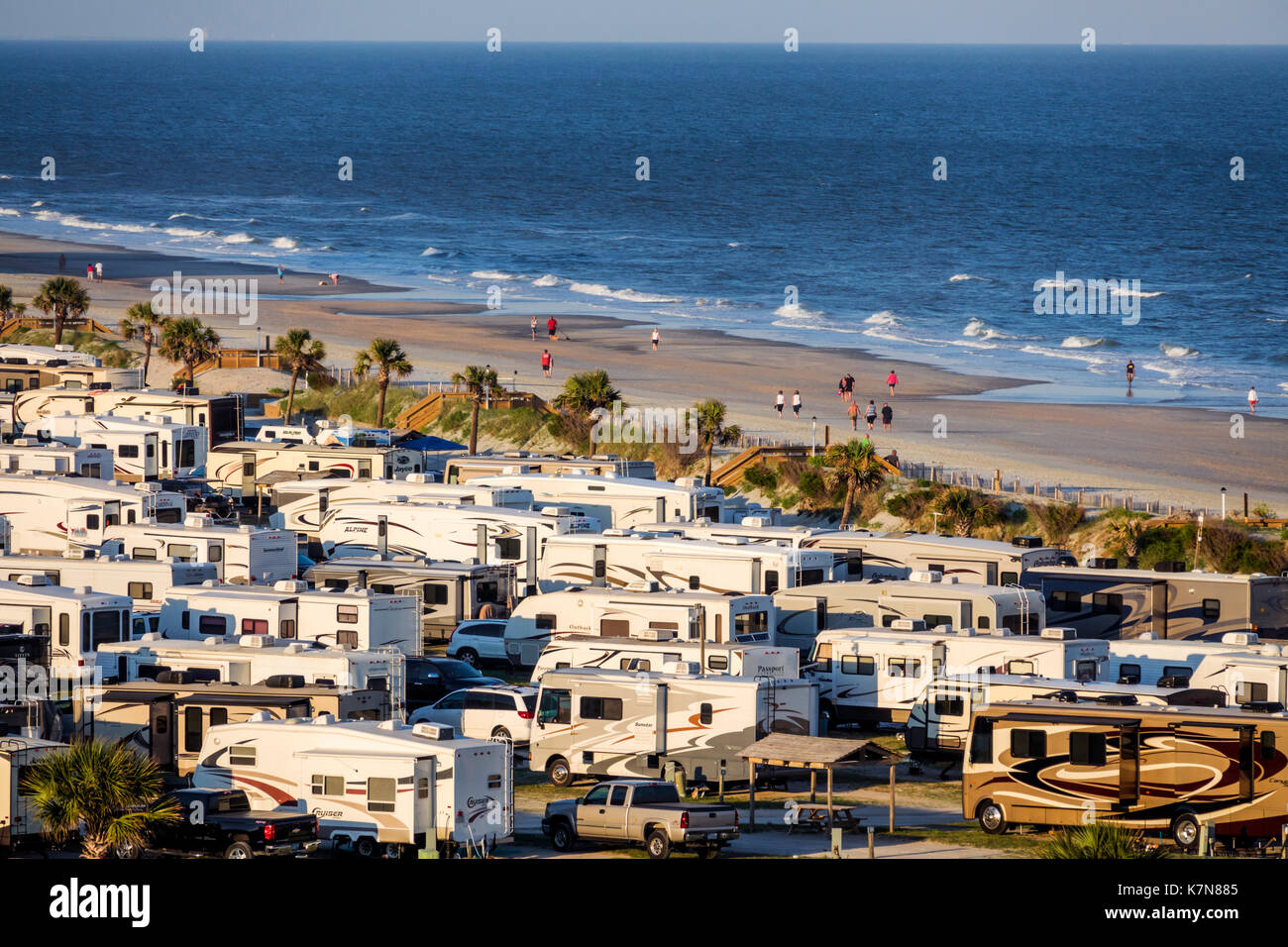 South Carolina Sc Atlantic Ocean Myrtle Beach Myrtle Beach Rv