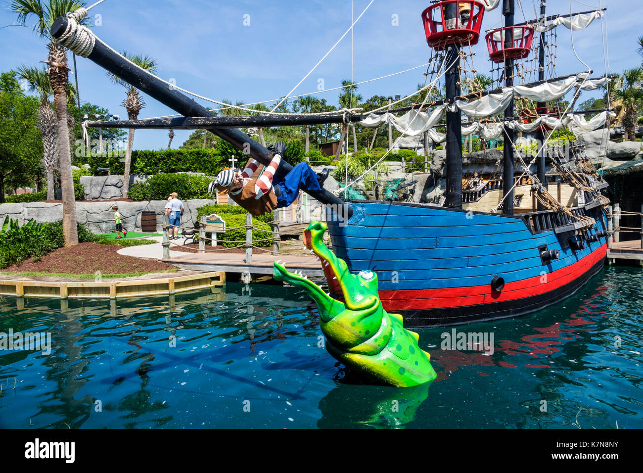 Avoir Images Myrtle Beach South Carolina Sc Captain Hooks Adventure Golf le plus cool par