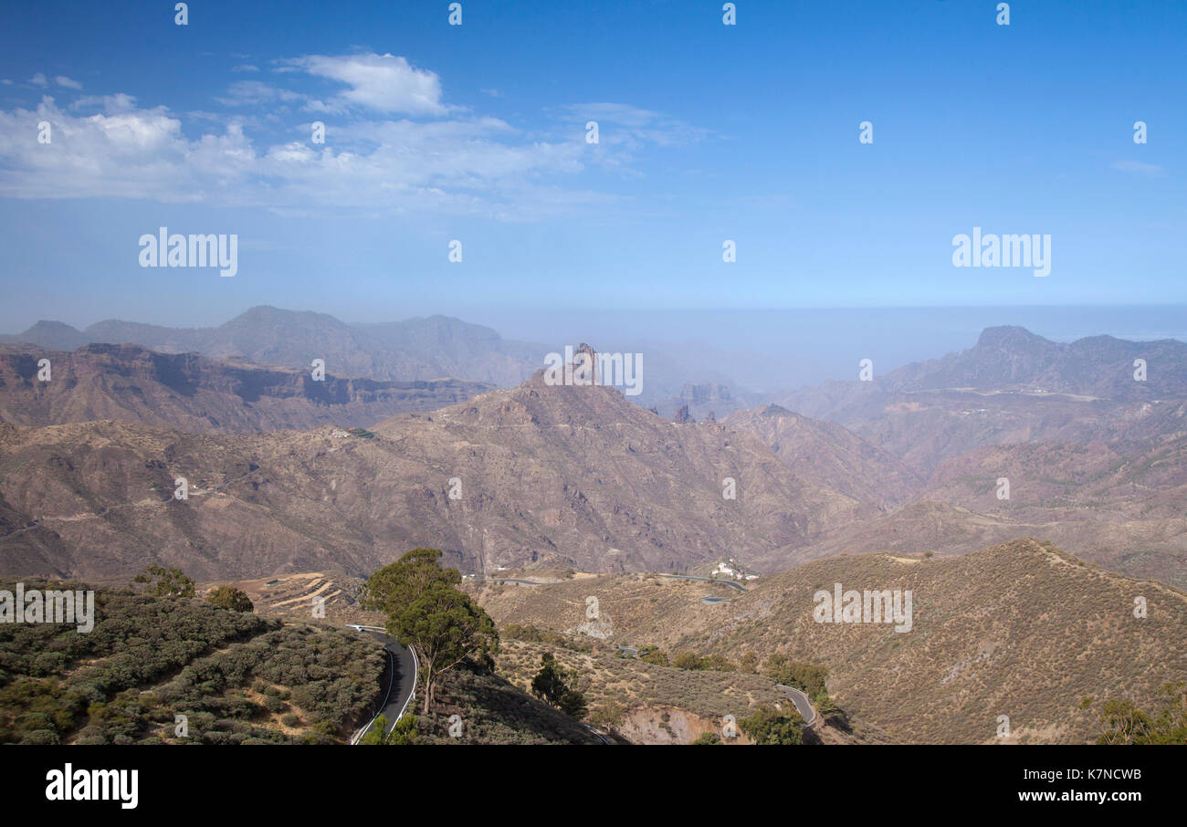 Gran Canaria, September, calima, dusty air brought by prevailing winds