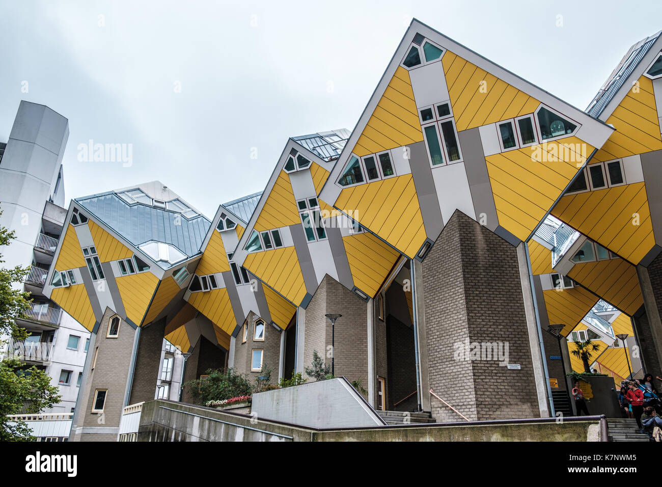 Cubic Houses, Rotterdam, Netherlands Stock Photo