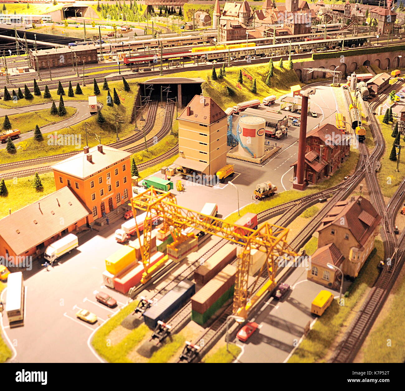 Model Railway Scenery Scenic Stock Photo Alamy