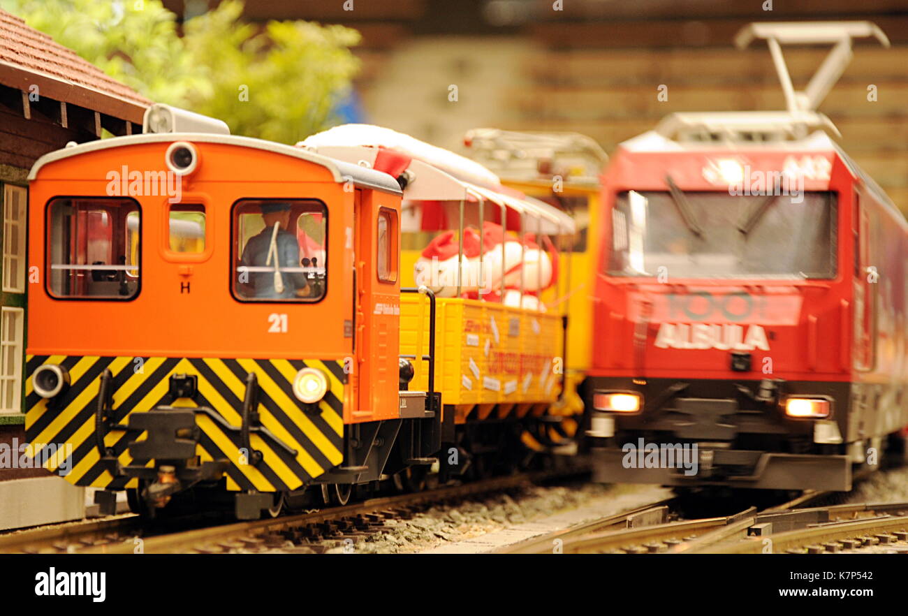 Model Railway Scenery Scenic Stock Photo Alamy