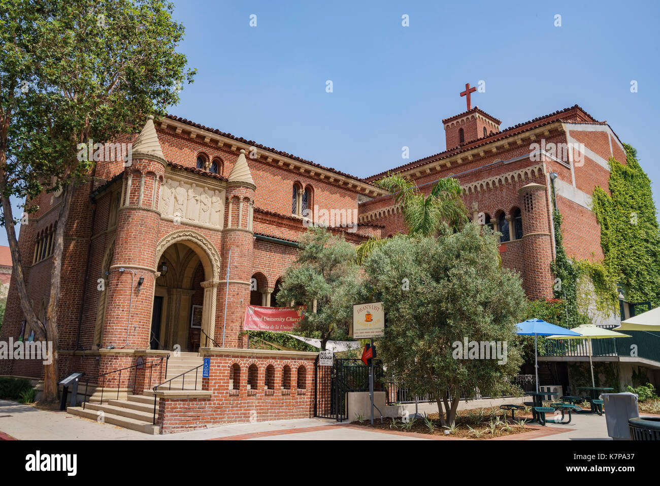 Los Angeles, JUN 4: United University Church of the University of Southern California on JUN 4, 2017 at Los Angeles Stock Photo