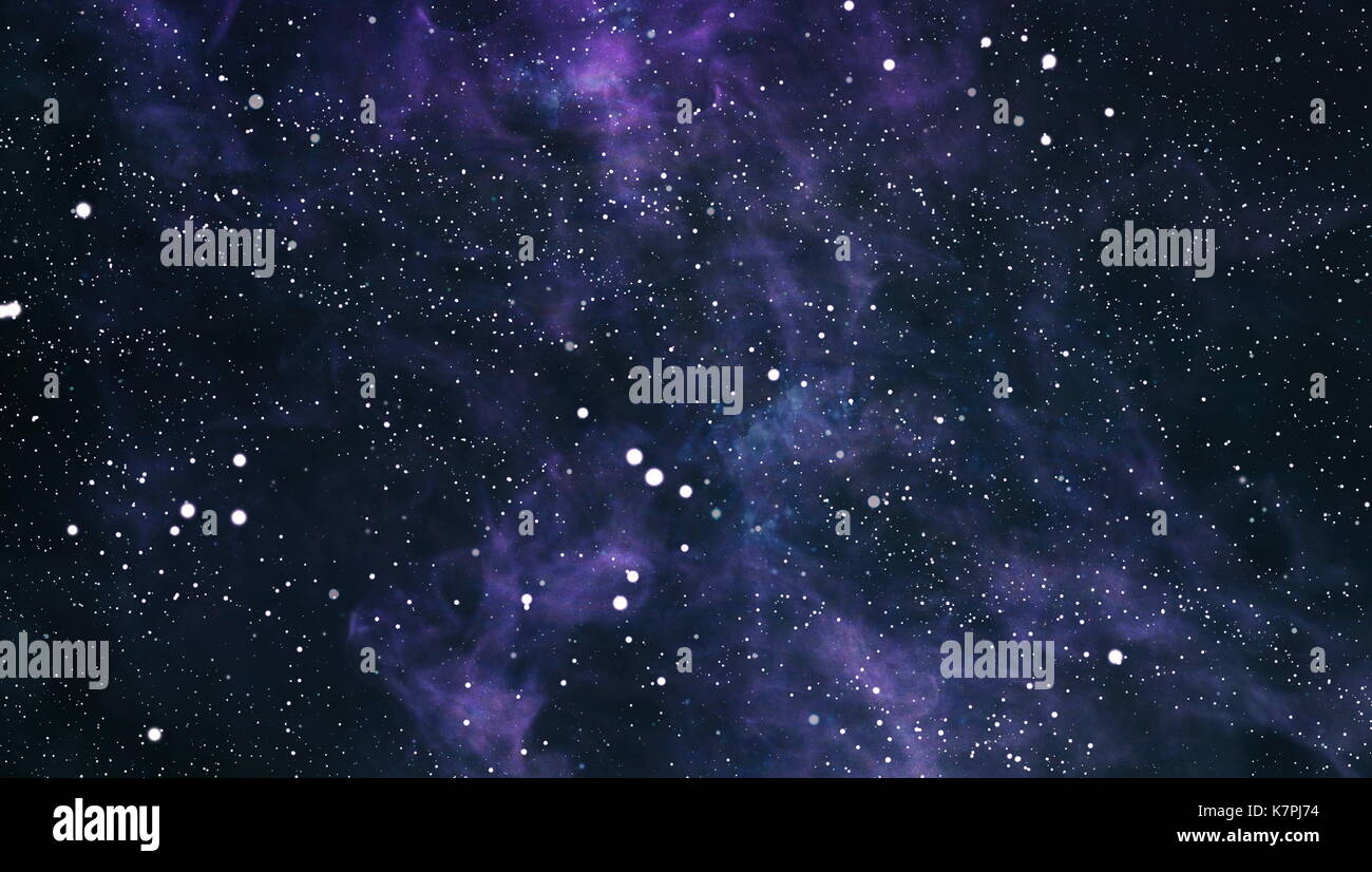 Colorful Starry Night Sky Outer Space background Stock Photo - Alamy
