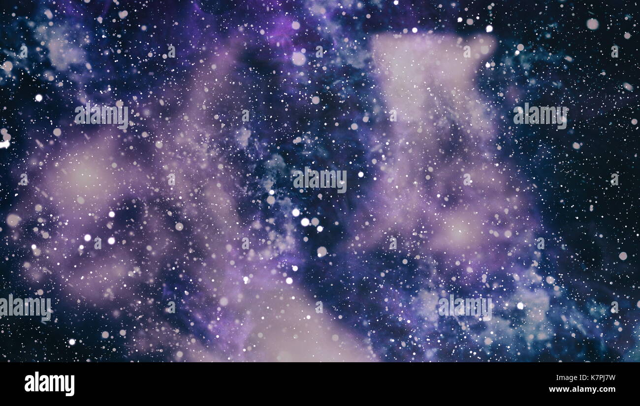 Colorful Starry Night Sky Outer Space background Stock Photo - Alamy