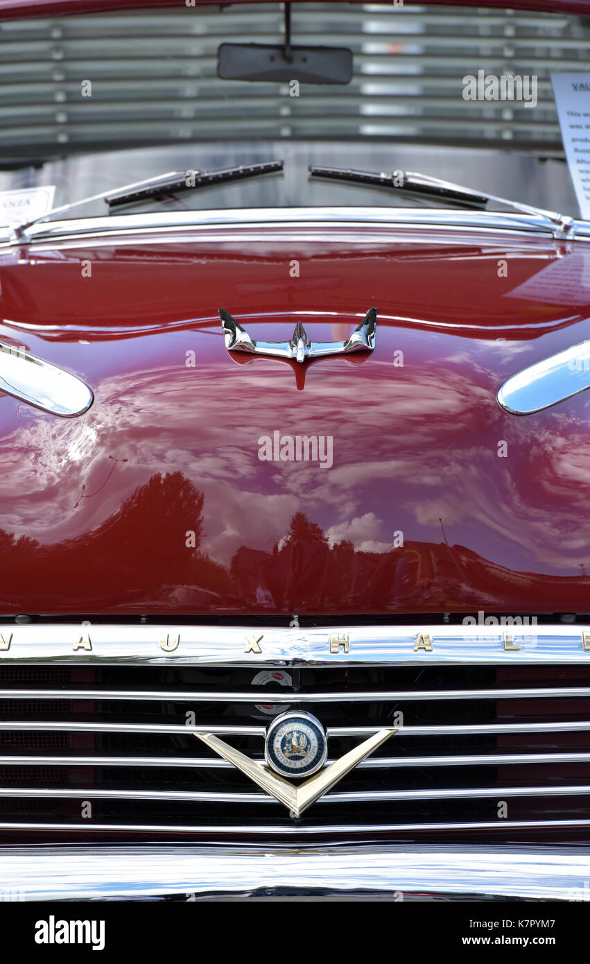 classic, vintage and collectors cars on show at a motorists classic and