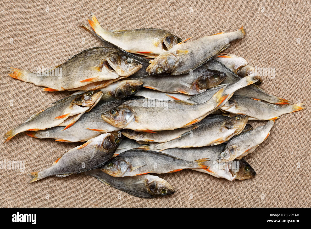 Pile of dried fish. High resolution photo Stock Photo Alamy