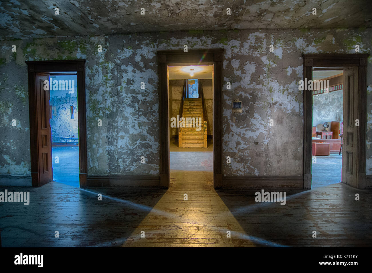 The Ohio State Reformatory is a historic prison in Mansfield, Ohio, USA