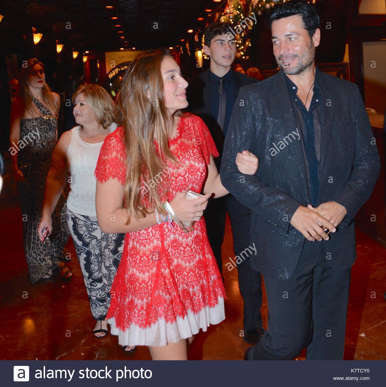 Chayanne and Marilisa Maronesse. Chayanne, his wife ...