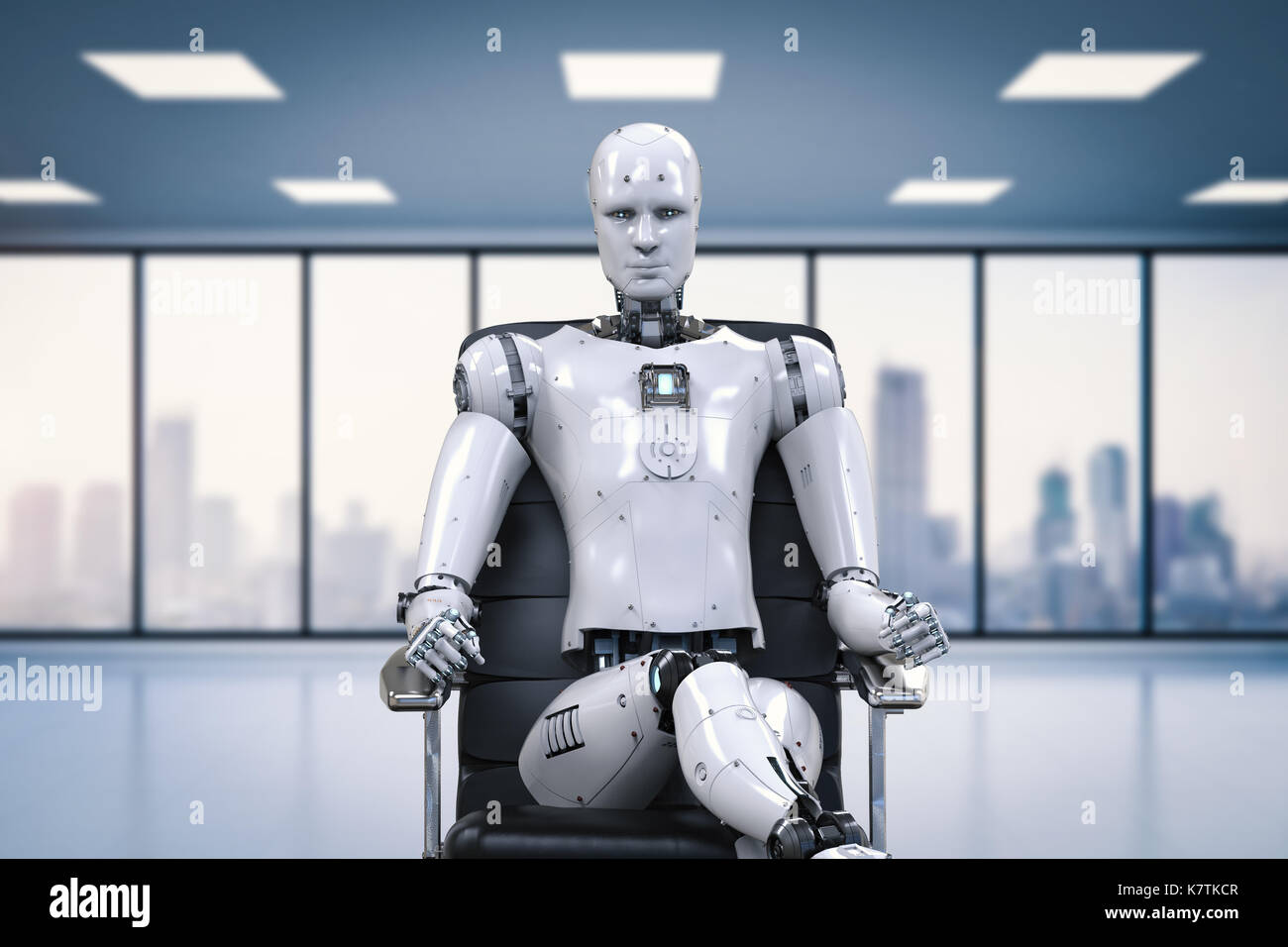male humanoid robot
