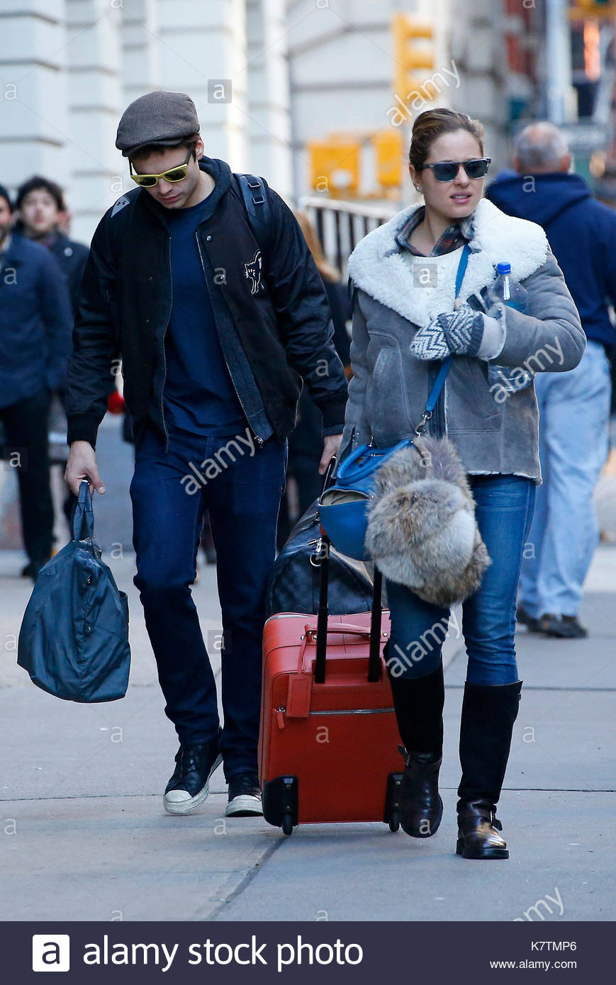 Sebastian Stan and Margarita Levieva. Sebastian Stan and new Stock