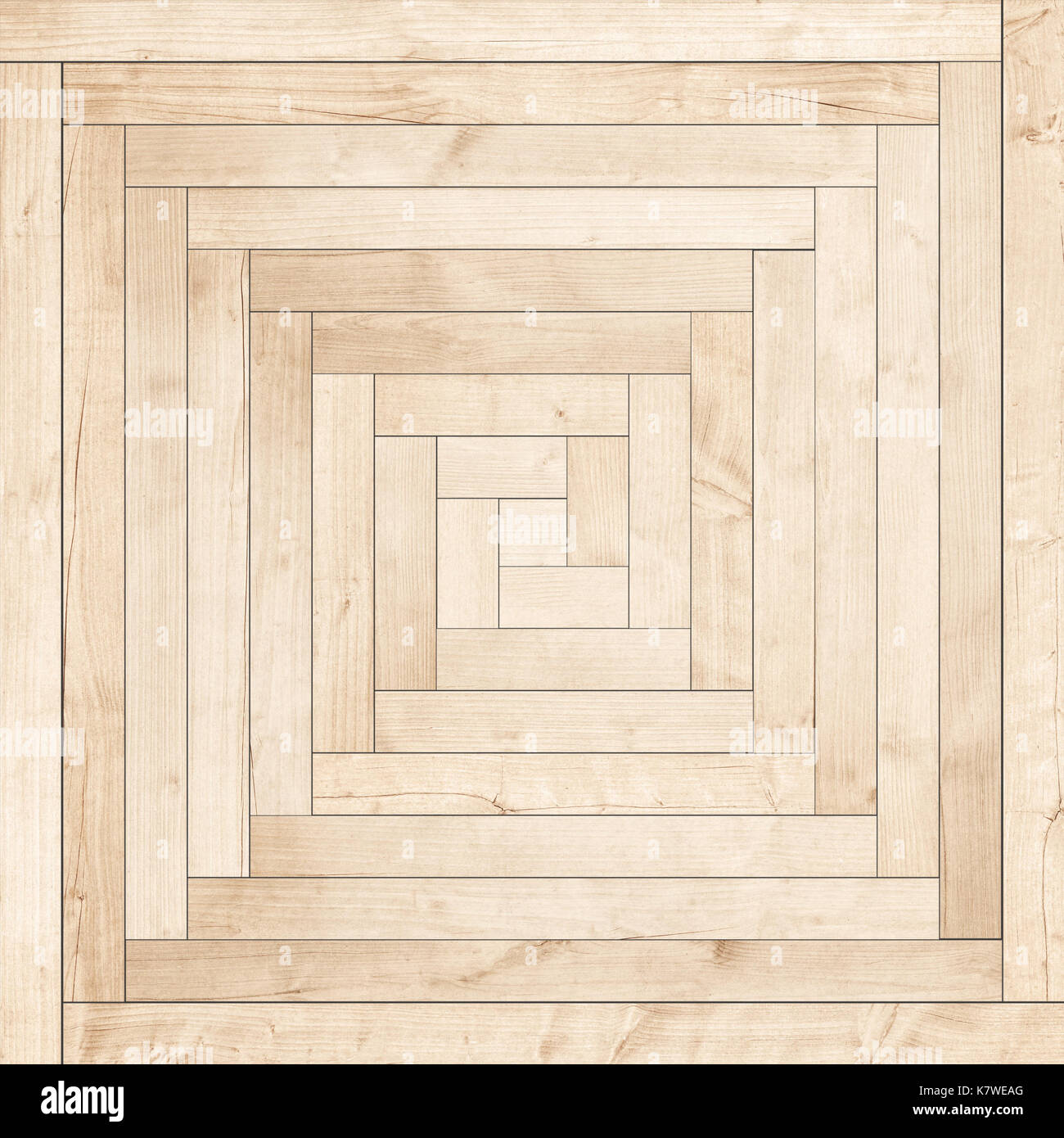 Natural brown wooden parquet square. Wood texture. Stock Photo