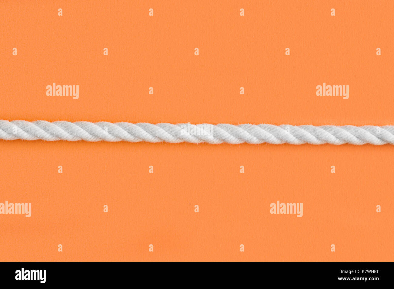 White Orange Rope Rope border hi-res stock photography and images - Alamy