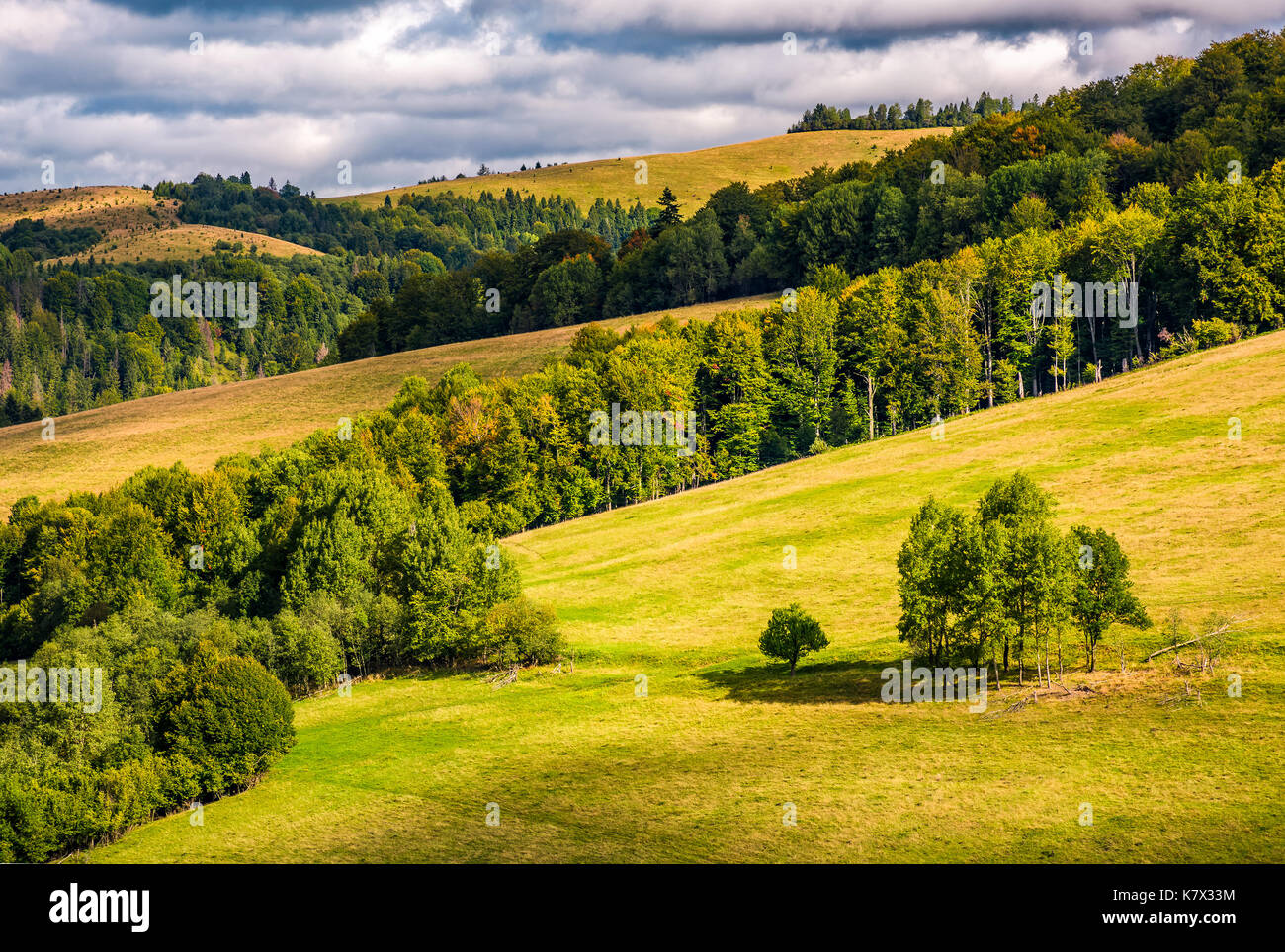 Attractive rolling hills hi-res stock photography and images - Alamy