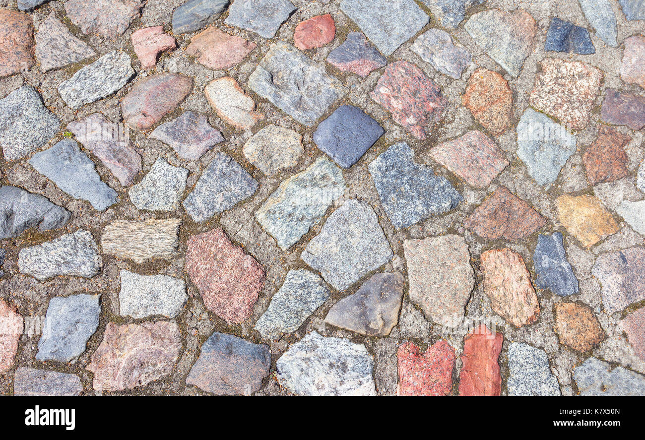 Stone pavement texture.  Stock Photo