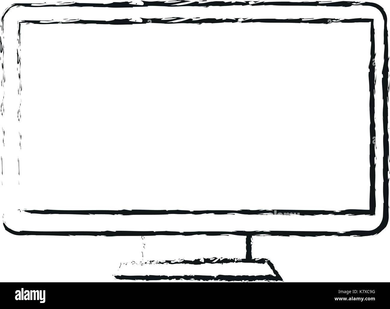 Pc monitor hardware Stock Vector Image & Art Alamy