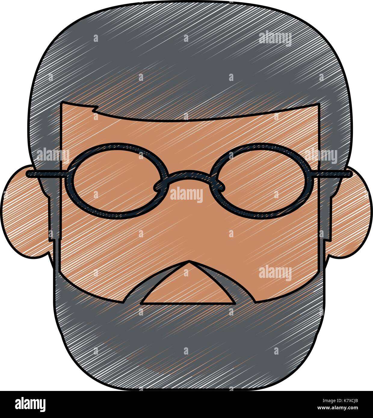 Cartoon Old Man Face High Resolution Stock Photography and Images - Alamy